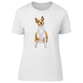 thumbnail image 1 of Cute Basenji Breed Dog  T-Shirt Women -Image by Shutterstock, Female x-Large, 1 of 2