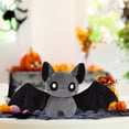 thumbnail image 1 of Cute Bat Plush Doll, Soft Cloth Stuffed Bat Toy, 43cm Halloween Themed Plush Pillow, Halloween Birthday Gift for Kids, 1 of 6