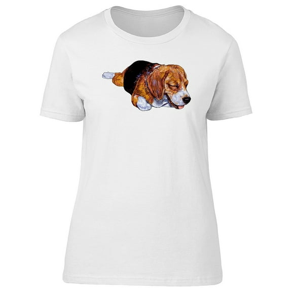 Cute Beagle Dog Lovely T-Shirt Men -Image by Shutterstock, Male 3X-Large