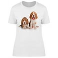 thumbnail image 1 of Cute Beagle Puppies Relaxing T-Shirt Women -Image by Shutterstock, Female x-Large, 1 of 2
