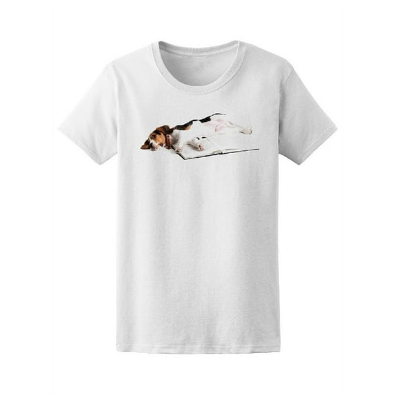 Cute Beagle Puppy T-Shirt Women -Image by Shutterstock, Female Small