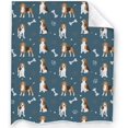 thumbnail image 1 of Cute Beagle Throw Blanket Soft Fuzzy Plush Blanket Lightweight Flannel Blankets for Couch Bed Living Room Adults Kids Teens Gifts All Seasons 60"X50", 1 of 6