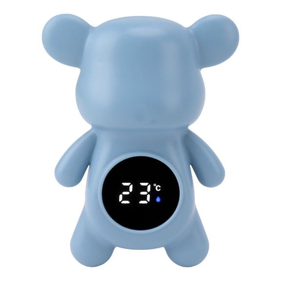 Cute Bear Baby Bath Thermometer, Digital Water  Room Temp Reader, IPX7 Waterproof