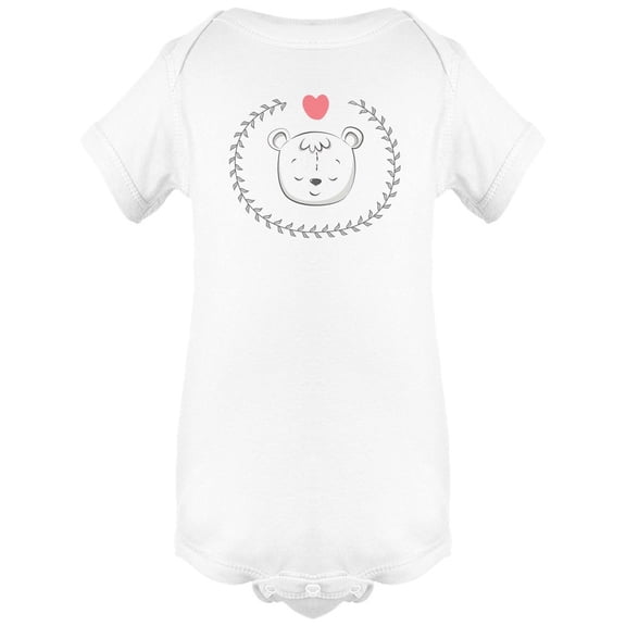 Cute Bear Baby Bodysuit Infant -Image by Shutterstock, Newborn