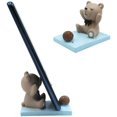 thumbnail image 1 of Cute Bear Cellphone Holder Stand Animal Smartphone Desk Holder for All Mobile Phones Cute Phone Stand Desk Ornament, 1 of 15