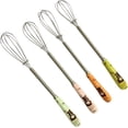 thumbnail image 1 of Verdental Small Whisks, Multicolor, 4-Count Stainless Steel Ball Whisks for Baking, Cooking, Kitchen, 1 of 6