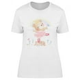 thumbnail image 1 of Cute Bear Dancing T-Shirt Women -Image by Shutterstock, Female Small, 1 of 2