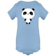 thumbnail image 1 of Cute Bear Panda Design Bodysuit Infant -Image by Shutterstock,  Newborn, 1 of 2