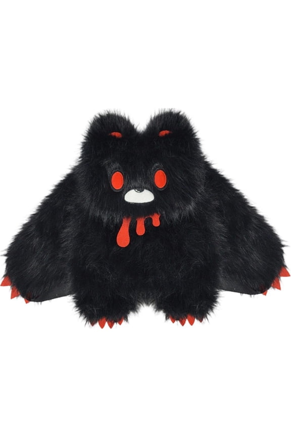 Cute Bear Plush Backpack – Realistic Fluffy Bear Shape Bag with Adjustable Straps, Cute Animal Character Backpack