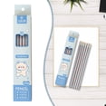 thumbnail image 1 of Cute Bear Print HB Graphite Pencils 10 Count Box, Light Blue 7.55in Wood Pencils With Attached Eraser, Portable Bulk Writing Pencils for Budget Log & Craft Doodling, Top Value Office Supply Kit, 1 of 9