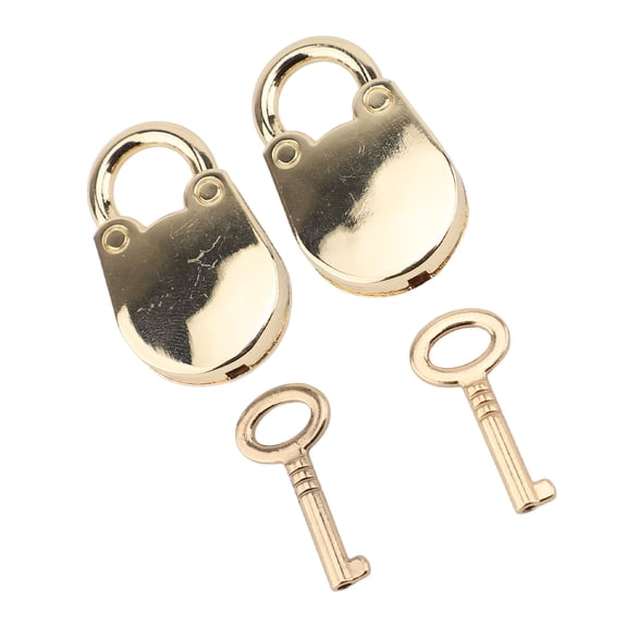 Cute Bear Shaped Padlocks with Key Zinc Alloy Mini Safety Locker Locks 1.5 x 1.2 in / 38 x 30mm