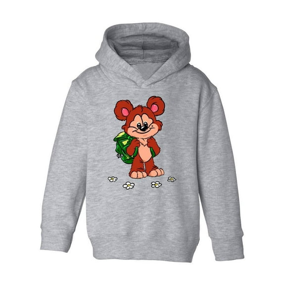 Cute Bear With A Backpack Hoodie Toddler -Image by Shutterstock, 5 Toddler