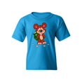 thumbnail image 1 of Cute Bear With A Backpack T-Shirt Juniors -Image by Shutterstock,  x-Small, 1 of 4