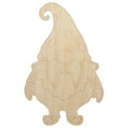 thumbnail image 1 of Cute Bearded Garden Gnome Wood Shape Unfinished Piece Cutout Craft DIY Projects - 4.70 Inch Size - 1/8 Inch Thick, 1 of 7