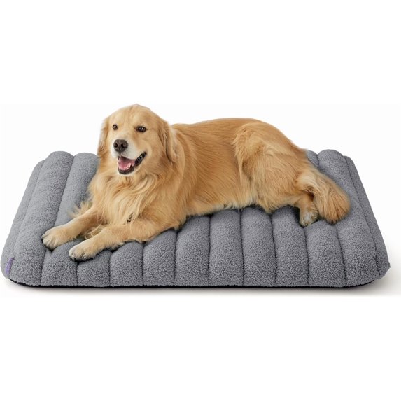 Cute Bed for Dogs, XL Chic Flat Pet Beds with Removab Washab Cover ...