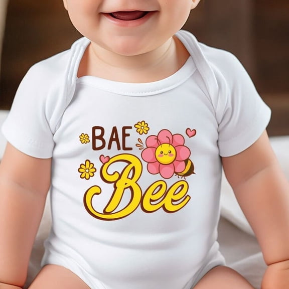 Cute Bee Baby Bodysuit, Positve Shirt, Kindness Kids Shirt, Motivational Baby Onesie, Animal Tshirts, Gift For New Mom Cute Baby Onesie, BABY BODYSUIT LAT 4424