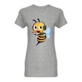 thumbnail image 1 of Cute Bee Customer Service Shaped T-Shirt Women -Image by Shutterstock, Female Small, 1 of 2