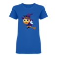 thumbnail image 1 of Cute Bee Witch Shaped T-Shirt Women -Image by Shutterstock, Female Large, 1 of 2