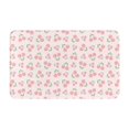 thumbnail image 1 of Cute Berry Pink Squre Door Mat for Indoor, Welcome Door Mats Front Entrance Rug, Non-Slip Bathroom kitchen Rugs for Inside Floor, Small Rug Dog Door Mat 20X31.5 Inch, 1 of 5