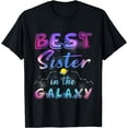 thumbnail image 1 of Cute Best Sister In The Awesome Galaxy Happy Mother's Day T-Shirt, 1 of 3
