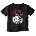 thumbnail image 1 of Cute Betty Boop Retro Cartoon Biker Baddie Toddler T Shirt TODDLER SHORT SLEEVE TEE BELLA CANVAS 3001T, 1 of 3