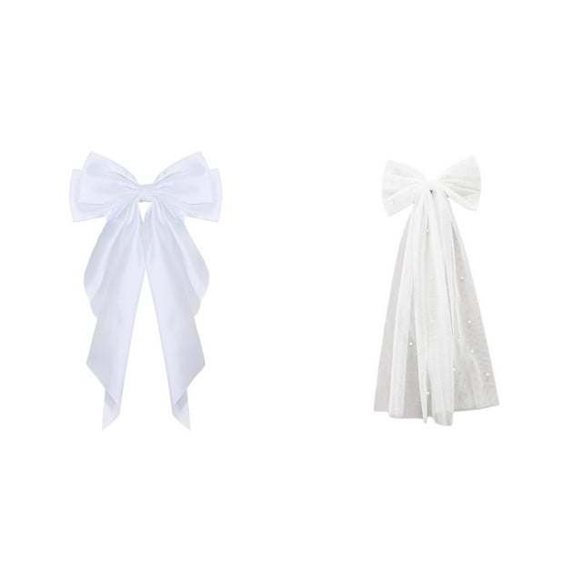 Cute Big BowknotFashion Women Hairpin Clip Ribbon Vintage Hair Hairclip