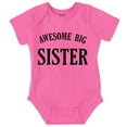 thumbnail image 1 of Cute Big Sister Older Sis Sibling Bodysuit Jumper Girls Infant Baby Brisco Brands 18M, 1 of 6
