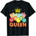 thumbnail image 1 of Cute Bingo Designs For Women Mom Bingo Lovers Casino Players T-Shirt, 1 of 4