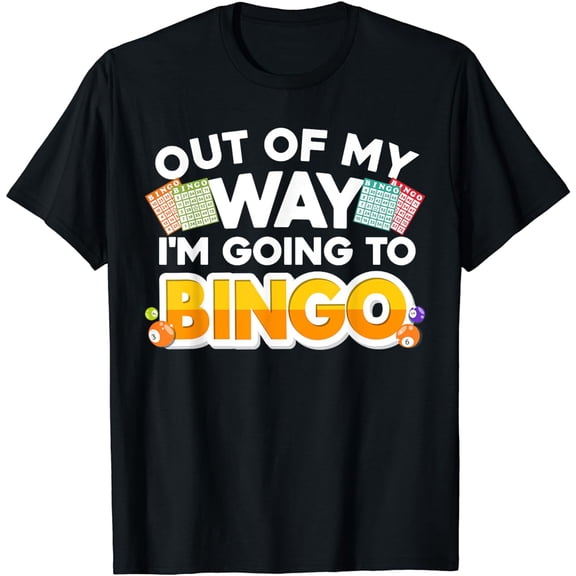 Cute Bingo For Men Women Las Vegas Bingo Lovers & Players T-Shirt