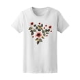 thumbnail image 1 of Cute Bird Blossom Bouquet Tee Women's -Image by Shutterstock, 1 of 2