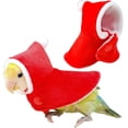 thumbnail image 1 of Cute Bird Costume, Parrot Cloak Cosplay Photo Prop, Bird Clothes for Budgerigar, African Greys Parakeet, Conure, Cockatiel, Mynah, 1 of 7