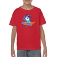 thumbnail image 1 of Cute Bird On Airplane T-Shirt Juniors -Image by Shutterstock,  Large, 1 of 4