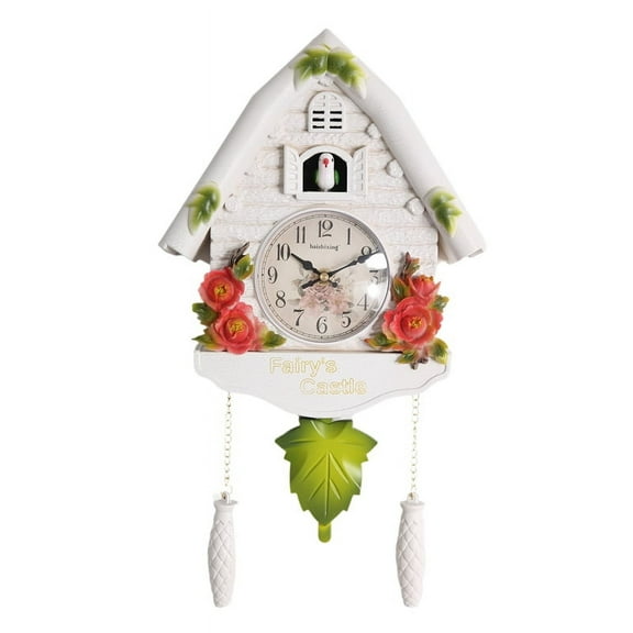 Cute Bird Wall Clock Alarm Clock Clock Living Room Watch Brief Children Bedroom Decor Home Day Time Alarm Clocks A