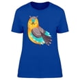 thumbnail image 1 of Cute Bird With Ethnic Body T-Shirt Women -Image by Shutterstock, Female Large, 1 of 2