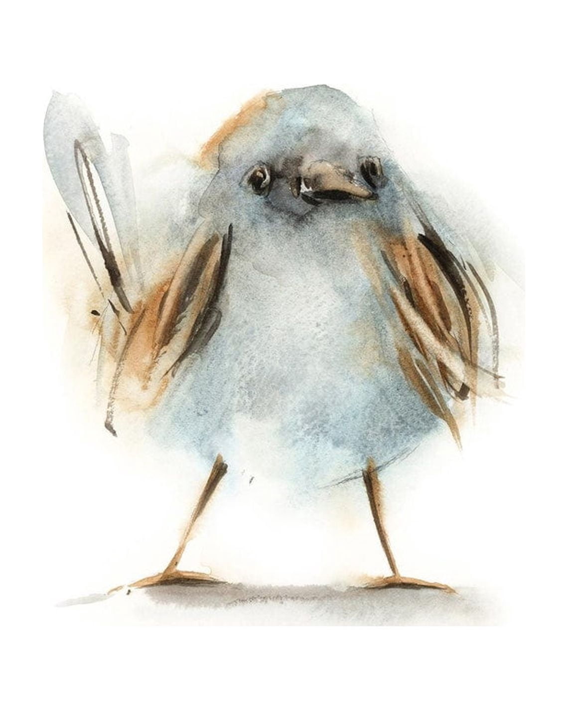 Cute Birdie Wall Art Prints, Bird, Simple, Minimalist Square, Nature ...