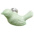 thumbnail image 1 of Cute Birds Ceramic Knobs Dresser Knob Drawer Pulls Handles Cupboard Pulls Knob Pink Green Kids Cabinet Knob Furniture Home Decor - 1Pc, 1 of 8