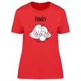 thumbnail image 1 of Cute Birds Family Cartoon T-Shirt Women -Image by Shutterstock, Female XX-Large, 1 of 2