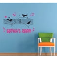 thumbnail image 1 of Cute Birds And Music Notes Cartoon Decors Wall Sticker Art Design Decal for Girls Boys Kids Room Bedroom Nursery Kindergarten House Fun Home Decor Stickers Wall Art Vinyl Decoration (35x40 inch), 1 of 1