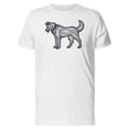 thumbnail image 1 of Dog Animal Standing Tee Men's -Image by Shutterstock, 1 of 2