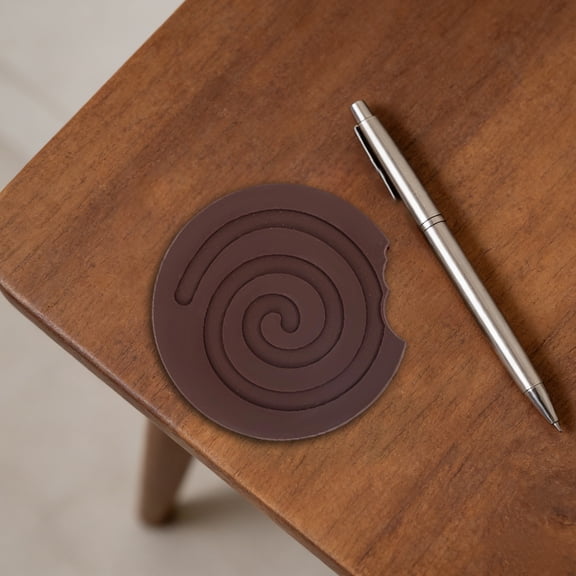 Cute Biscuit-Shaped Notebook, Pocket Journal for Students, Office & Bullet Journaling