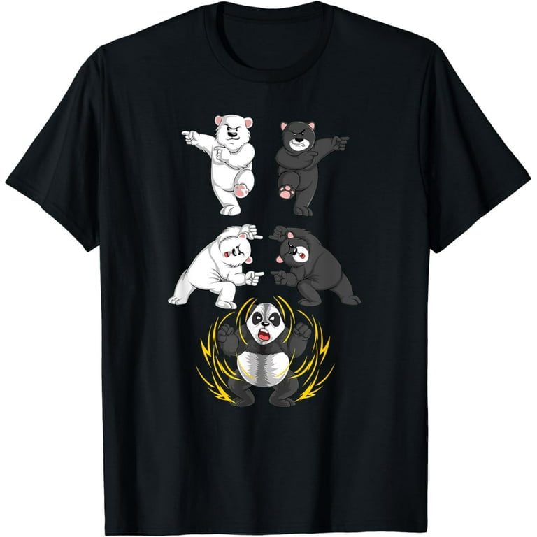 Panda Fusion T-Shirt Funny Panda Bear Panda Fusion T-Shirt Funny Panda Bear