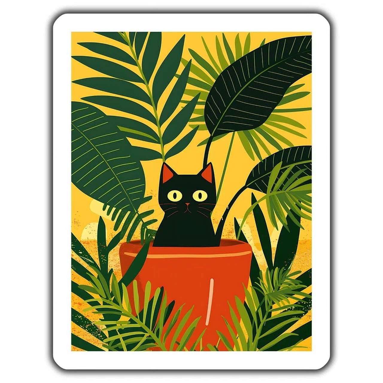 cute-black-cat-in-plant-pot-sticker-indoor-plant-lover-gift-cat