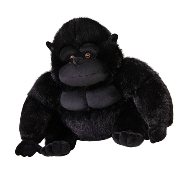 Cute Black Gorillas Doll Stuffed Pillow Cuddly Toy Perfect For Living Room Bedroom Decors And Relaxation