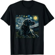 Cute Black Lab Black Labrador Retriever Puppy Dog Mom Animal T-Shirt