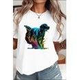 thumbnail image 1 of Cute Black Lab Labrador Retriever Puppy Dog Mom Pet Lover Unisex T-Shirt, , up to Size 5XL, 1 of 2