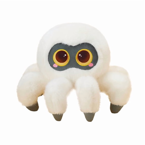 Cute Black Spider Plush Toy, Soft Stuffed Spider Doll, Creative Animal Plush Figure for Desk Decor, Sofa Accent, Collectible Gift for All Ages