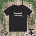 thumbnail image 1 of Cute Blessed grandma Christian groovy new grandmother Unisex T-shirt, 1 of 5