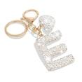 thumbnail image 1 of Cute Bling Initial Letter Keychain - Cute Resin Pendant with Heart Design, Personalized Alloy Key Gift for Car, 1 of 8
