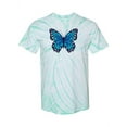 thumbnail image 1 of Cute Blue Butterfly Tie-Dye Cyclone Women -Smartprints Designs, Female Medium, 1 of 2