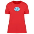 thumbnail image 1 of Cute 
Blue Hydrangea T-Shirt Women -Image by Shutterstock, Female Large, 1 of 2